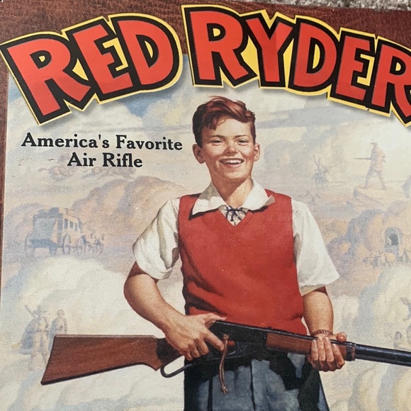 Vintage Red Ryder, It’s a Daisy, Tin Poster - Picture 2 of 4